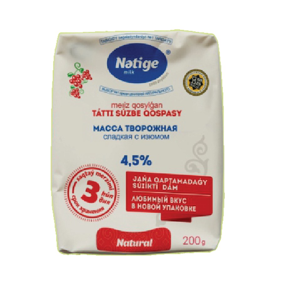 Масса творожная 4,5%