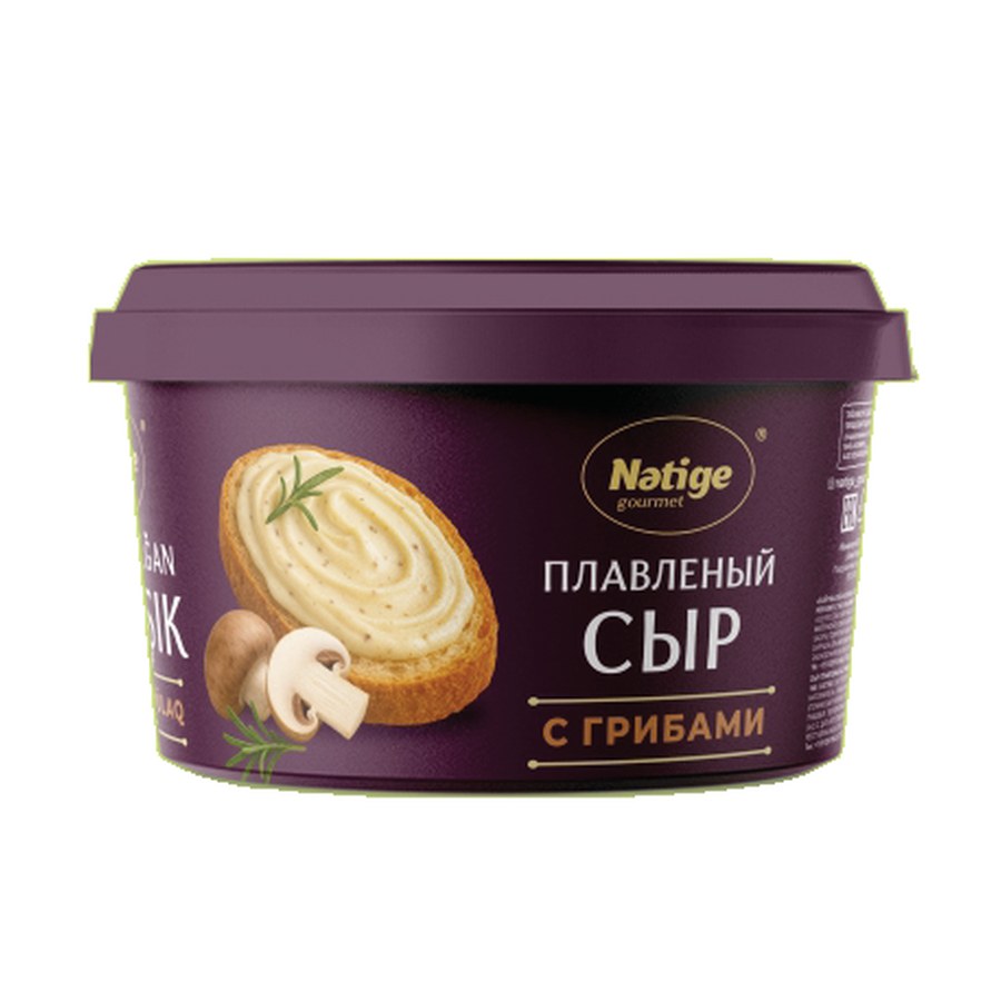 Плавленый сыр с грибами 50%